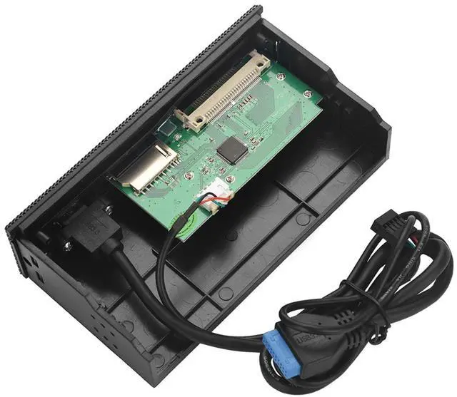 Main image of PC Front Panel Multi-Function USB 3.0 Hub Card Reader Supports M.2, MS, XD, CF, TF for Computer - High Speed Internal Card Reader