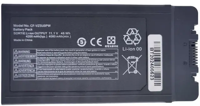 Main image of NBULBL CF-VZSU0PW Laptop Battery Replacement for Panasonic TOUGHBOOK CF-54 CF-54F0961NE CF54 Series CF-VZSU0LW CF-VZSU0PR CF-VZSU0GW11.1V 46Wh