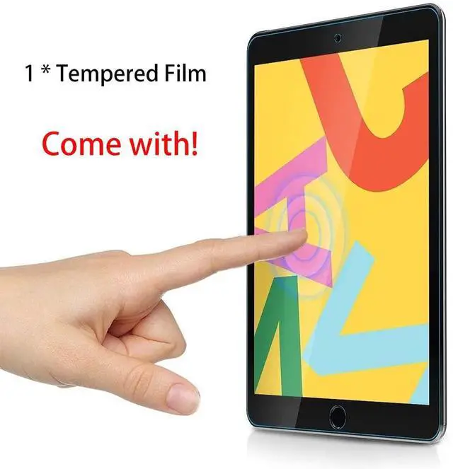 Alt view image 4 of 5 - for iPad 7/8 (7th 8th Gen) Screen Replacement Digitizer Touch Glass 10.2", for 7th 8th Generation A2197 A2198 A2200 A2270 A2428 A2429 A2430, Full Repair Kit+Home Button[NO TouchID Chip] [NO LCD]