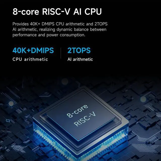 Alt view image 3 of 5 - Orange Pi R2S 2GB/4GB/8GB RISC-V Single Board Computer with 8-Core RISC-V AI CPU, 8GB Onboard eMMC, Dual 2.5G & Dual 1000M Ethernet, Development Board Run OpenWrt/Ubuntu (2GB)