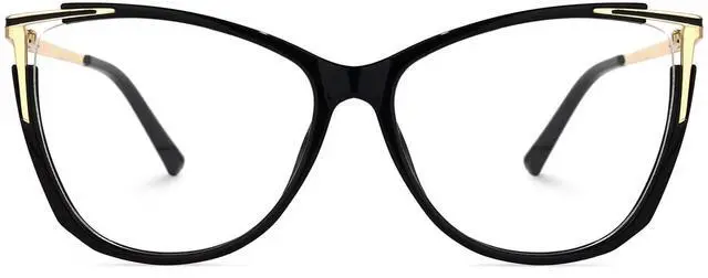 Main image of Zeelool Blue Light Blocking Glasses, Cat Eye Glasses Frame for Women Eyeglasses with Clear Lenses ZJGX368841-01B