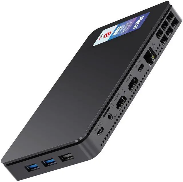 Main image of MeLE Overclock X2 Mini PC Twin Lake N150(up to 3.6GHz) Micro PC 16GB DDR4 512GB Storage Small Desktop Computers with 2 X HDMI 4K@60Hz, USB-C, VESA Mount for Home/Office