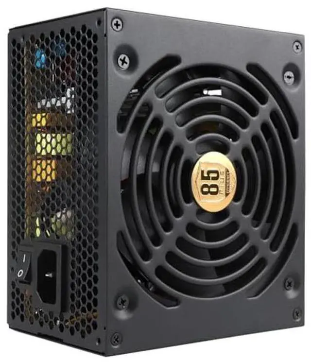 Alt view image 2 of 5 - Power Supply 750W PSU Gold Non Modular Standard ATX Form Factor 24Pin Dual CPU Connectors for Desktop Gaming PC
