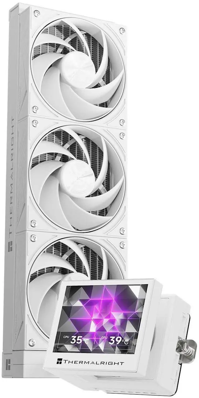 Thermalright STREAM VISION 360 360mm水冷 Amazon.com: Thermalright Stream Vision 360 Black CPU Liquid Cooler
