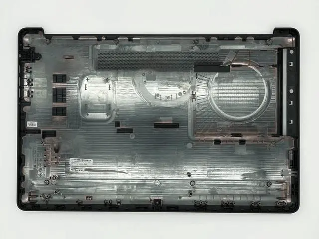 Alt view image 2 of 5 - Replacement Bottom Case Base Enclosure Lower Cover for HP 17-by 17T-by 17-CA 17Z-CA 17.3" Series Laptop L70673-001 6070B1617802 Metallic Black