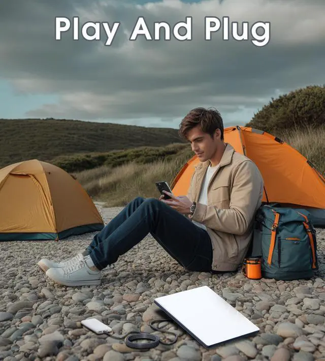 Alt view image 5 of 5 - Starlink Mini Cable, USB-C to DC Power Max 100W USB Type-C Input, Waterproof and Durable Starlink Mini USB Cord (30M/98.4FT)