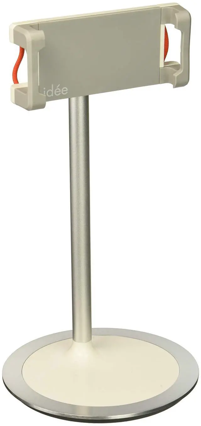 Main image of idee PTS02W Height & Angle Adjustable Commercial Graded Aluminum Table Stand for iPads Tablets and Smart Phones, 360 Degree Rotate Mount Designed for Store POS, Office & Home Desktop and more