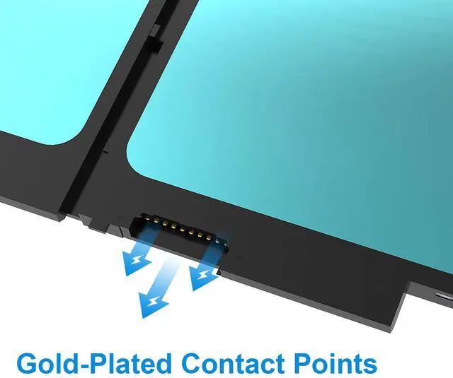 Alt view image 4 of 5 - HASESS GJKNX Battery Replacemwnt for Dell Latitude 5480 5580 5280 5288 5488 5590 5591 5490 5491 5495 E5480 E5580 E5490 E5590 Precision 15 3520 3530 Series GD1JP DY9NT 5YHR4 451-BBZG 7.6V/68Wh