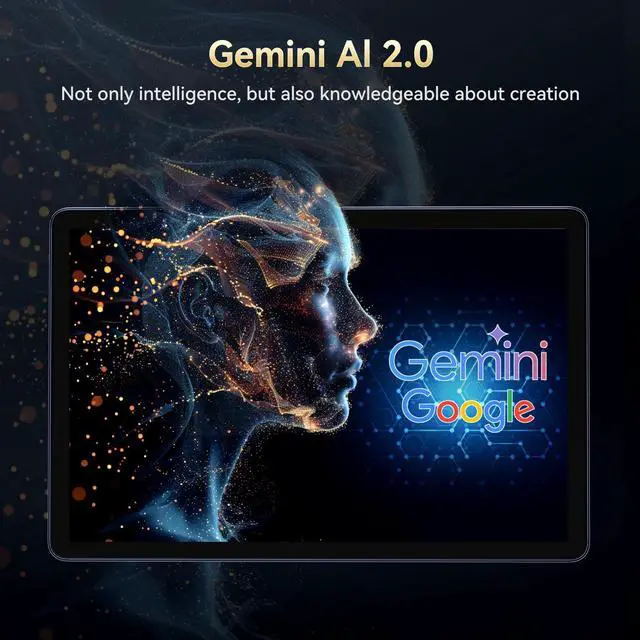 Alt view image 3 of 5 - Tablet, Android 15 Tablet-11 Inch FHD Display, 24GB RAM 256GB ROM /2TB TF, T615 Octa-Core AI Tablets, 8000mAh/18W Fast Charge,16MP Camera, TÜV Certified Netflix HD,5G Wifi GPS, OTG, Office, Gaming