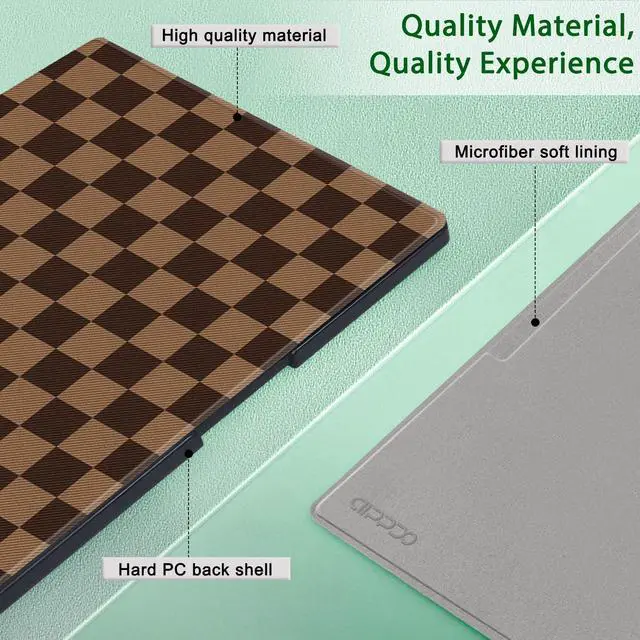 Alt view image 5 of 5 - Aippdo Case for Remarkable Paper Pro Tablet 11.8" (Released in 2024), Hard Back Shell Protective Book Folio Cover with Built-in Pen Holder, with Auto Sleep/Wake Function.