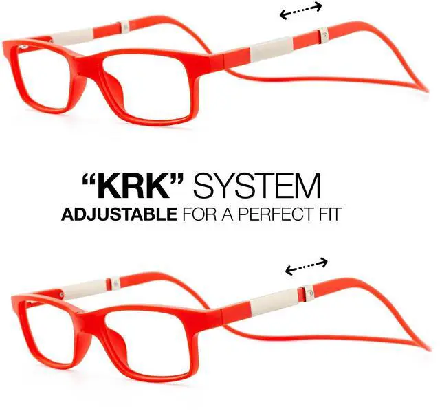 Alt view image 4 of 5 - DIDINSKY Reading Glasses with Magnets and Anti Blue Light Filter. Magnetic Readers for Men and Women with Anti-Reflective Lenses. Cherry +1.5  DIKRIK THYSSEN