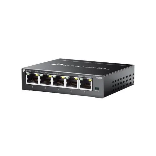 Alt view image 3 of 5 - TP- Link Omada 5-Port Gigabit Easy Managed Switch