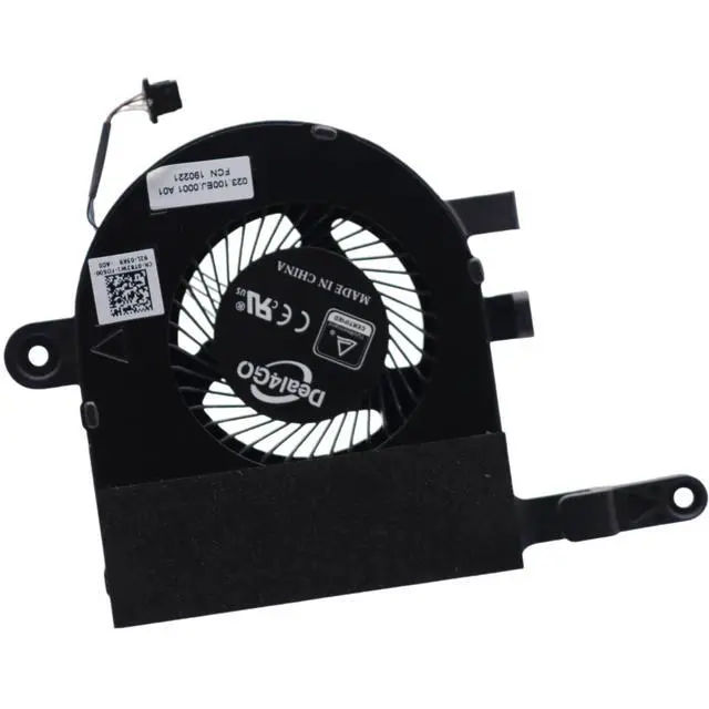Alt view image 2 of 5 - Deal4GO CPU Cooling Fan T82W1 0T82W1 023.100EJ.0001 Replacement for Dell Inspiron 15 5583 Laptop