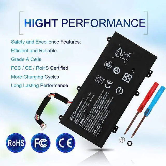 Alt view image 5 of 5 - SG03XL Battery Compatible HP Envy M7 M7-U M7-U000 M7-U009DX M7-U109DX 17-U011NR 17-U000 17T-U000 17-U011NR 17-U163CL 17-U177CL 849314-850 849315-850 TPN-I126 849049-421 HSTNN-LB7F W2K88UA Laptop