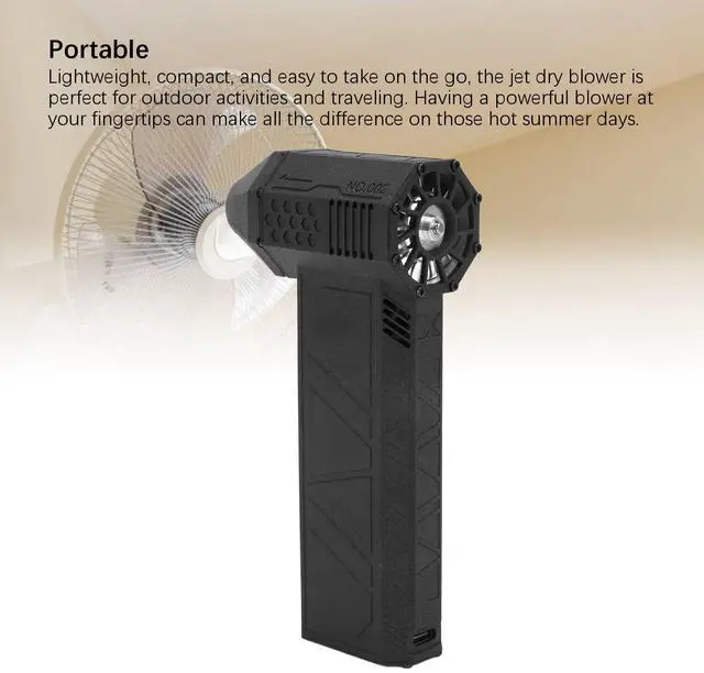 Alt view image 5 of 5 - Electric Air Duster, 150000RPM Compressed Air Duster Turbo Fan, Multipurpose, for Computer Keyboard,Outdoors,Car,Home (Yunirrmxcnvgz6s-12)