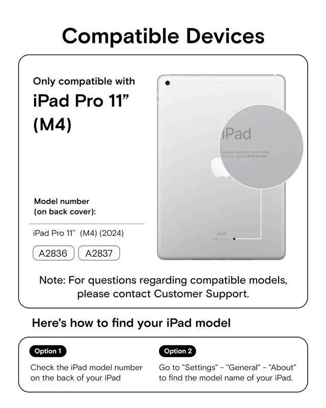 Alt view image 2 of 5 - MOFT Folio Case for iPad Pro 11-inch (M4) 2024 - Silm Stand Protective Case with Detachable Pencil Holder, Multi-Angle Viewing, MOVAS Leather Cover, Auto Sleep/Wake, Misty Cove