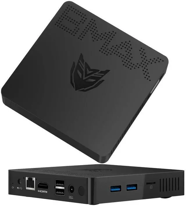Main image of Bmax Mini PC B1 Pro 8GB LPDDR4/128GB eMMC Celeron N4000 (Up to 2.6 GHz) Support 512GB/2TB M.2 SSD Expansion, 2.4G/5G Dual WiFi BT4.2 Micro Computer HDMI+VGA Port 4K HD Dual Display