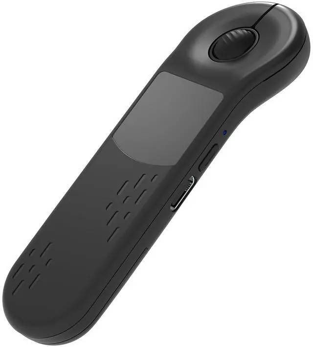 Main image of ZOZVO Air Mouse Bluetooth Rechargeable Presenter with Touchpad, Remote Control for PowerPoint/Keynote/TikTok/Camera/Kindle App, Applicable for PC/iOS/Android (Black)