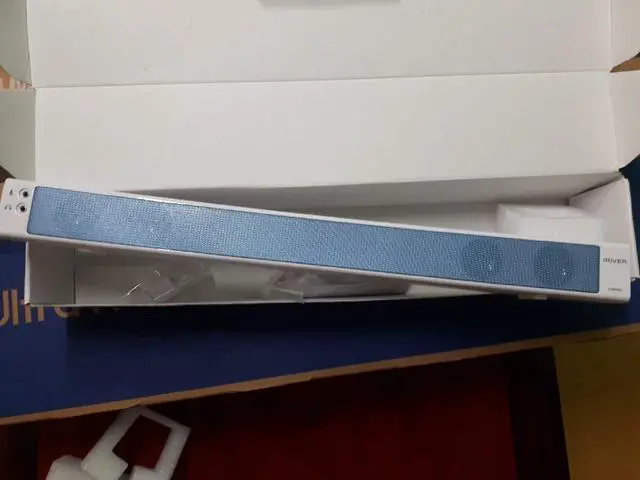 Alt view image 5 of 5 - iRiver IR-SB200 USB Powered Curved Sound Bar Computer Speaker for Desktop Laptop PC 2Ch 12W Powerful Sound Stylish Modern Design (Cobalt Blue)