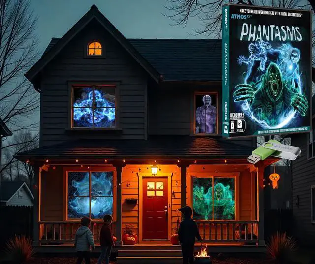 Main image of AtmosFX Halloween Digital Decoration USB - Phantasms