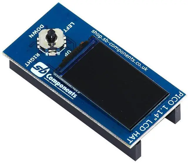 Alt view image 5 of 5 - sb components Raspberry Pi Pico Board with Pico 1.14inch LCD HAT Pico LCD Display Board Module for RPi Pico, Raspberry Pi Pico Kit