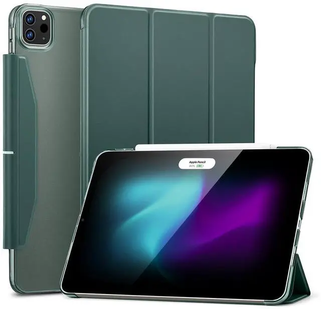 Main image of Sahara - Venture Series Tri-Fold Folio Case for iPad Pro 13" (M4 2024/M5 2025), Cactus Green, (TB00376)
