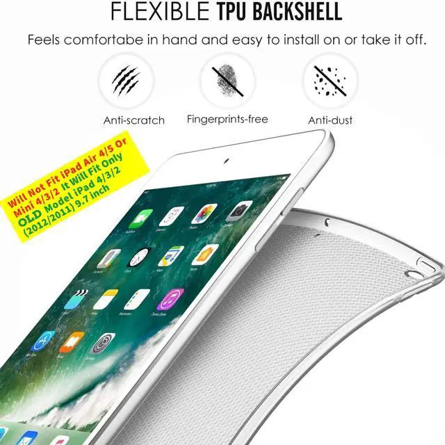 Alt view image 5 of 5 - DuraSafe Cases for iPad 2 3 4 Gen [iPad 4th iPad 3rd iPad 2nd Old Model ] 9.7 Inch A1458 A1416 A1395 MD522LL/A MD525LL/A MD516LL/A Dual Angle Stand Honeycomb Pattern Printed Cover - Bunny Hat