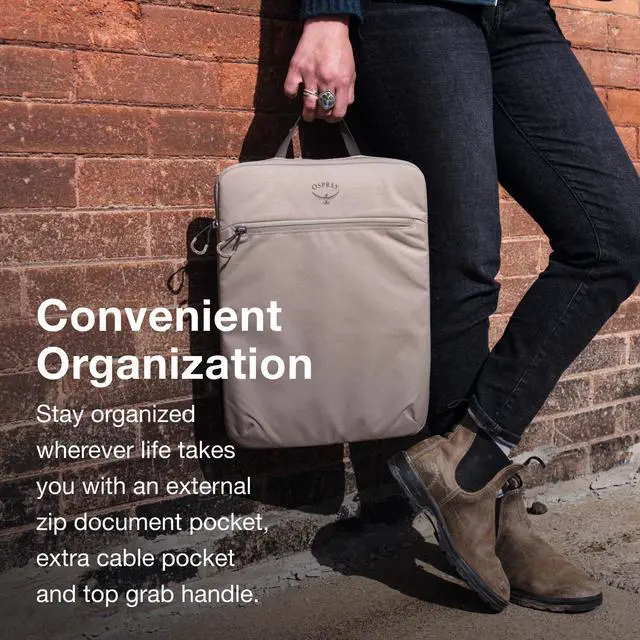 Alt view image 4 of 5 - Osprey Daylite 16-Inch Laptop Sleeve, Black