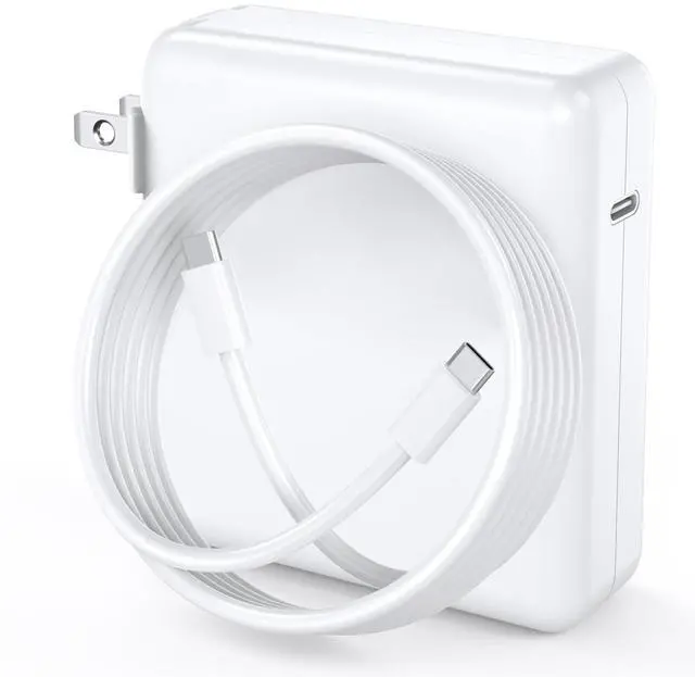 Main image of 140W Charger for MacBook Pro Fast GaN Charger Power Adapter, Compatible with MacBook Pro 16, 15, 14, 13 Inch, MacBook Air 13 Inch, iPad Pro 2024/2023/2022/2011,M1 M2 M3,Included 6.6ft USB C to C Cable