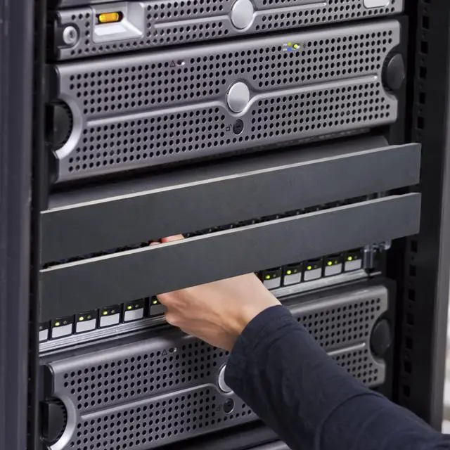 Alt view image 5 of 5 - Dunzy 10 Pcs 1u Blank Panel 1u Rack Blank Disassembled Plastic Mount Blanking Panel for 19 Inch Server Rack Cabinet or Enclosure, Black