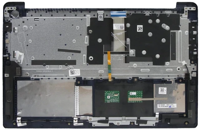 Alt view image 2 of 5 - LTPRPTS Replacement Laptop Upper Case Palmrest Backlit Keyboard Touchpad Assembly Part for Lenovo Ideapad 3-15ITL6 15ALC6 5CB1B62097 Blue