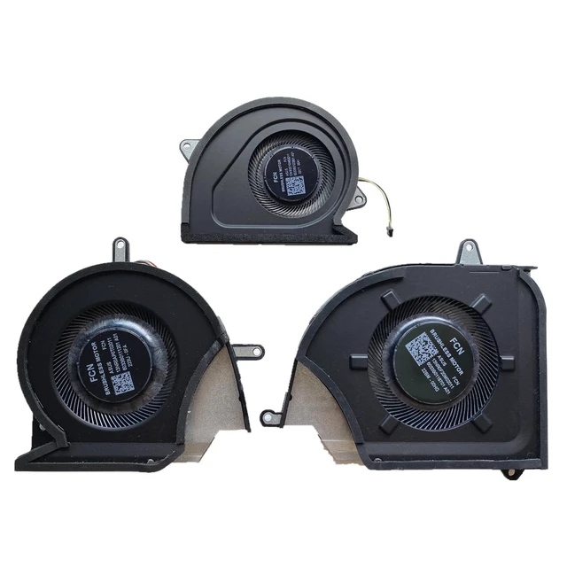 Alt view image 2 of 5 - Xrifinmi New Cooling Fan CPU+GPU+Small Fan for Laptop Compatible with ASUS ROG Flow 16 X16 Zephyrus NR2203 GV601 GV601R GV601RM GV601RW FPCF FQ7V FQBC DFSCK221051825 DFS5J129134524 DFSCM227163925