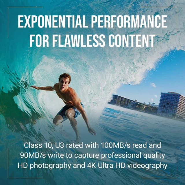 Alt view image 3 of 5 - PNY 128GB PRO Elite C10 U3 V30 A2 microSDXC Flash Memory Card, 4K UHD