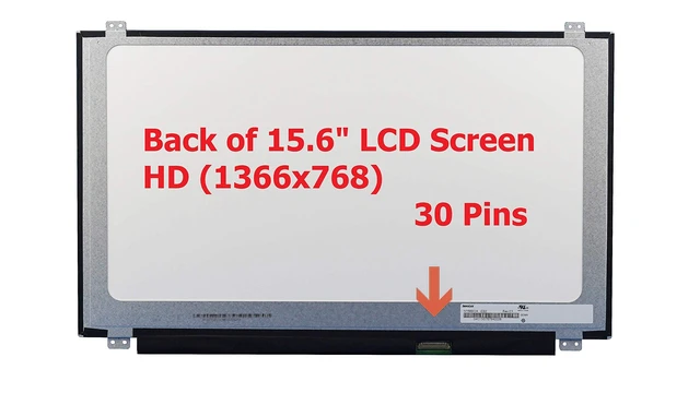 Alt view image 3 of 5 - FULLCOM New LCD Replacement Screen HD 1366x768 (Non Touch) 15.6 Inch 30 Pin Matte for Dell Latitude 3590 for Laptop/Display/Screen/LCD Application