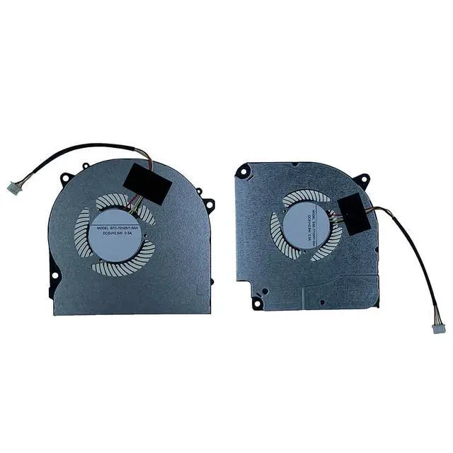 Alt view image 3 of 5 - Rangale CPU + GPU Cooling Fan for Gigabyte Gaming G7 GD MD, Machenike T58-V VB VA2 VG65T Z8 Z7M-CT 911ST Series Gaming Fan EGC-77100V1-0AH EFC-70100V1 (CPU+GPU Cooling Fans)