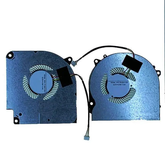 Alt view image 4 of 5 - Rangale CPU + GPU Cooling Fan for Gigabyte Gaming G7 GD MD, Machenike T58-V VB VA2 VG65T Z8 Z7M-CT 911ST Series Gaming Fan EGC-77100V1-0AH EFC-70100V1 (CPU+GPU Cooling Fans)