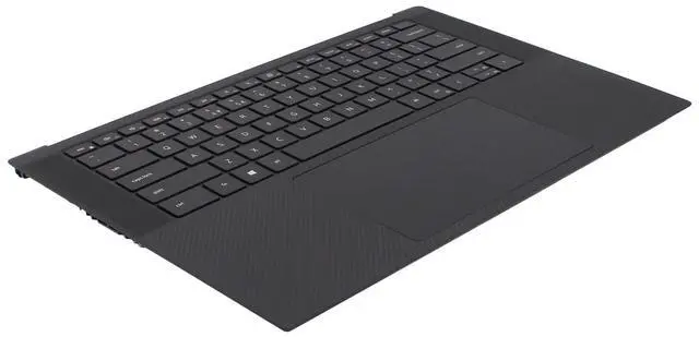 Alt view image 3 of 5 - ApplianPar Black Upper Case Palmrest Cover with Backlit Keyboard and Touchpad CYJV4 for Dell XPS 15 9520 9530