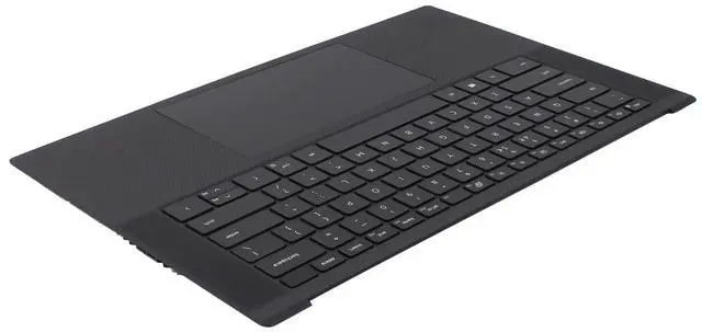 Alt view image 4 of 5 - ApplianPar Black Upper Case Palmrest Cover with Backlit Keyboard and Touchpad CYJV4 for Dell XPS 15 9520 9530