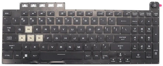 Main image of New Keyboard for Asus TUF Gaming F15 FX506 FA506 FX706 FA706 FX506U FX506L FX506II FX506IH FX506LI FA506Q FA506U RGB Backlit US