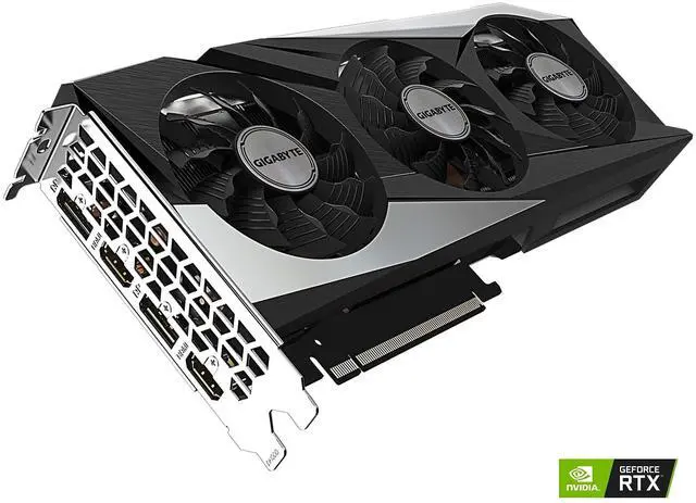 Alt view image 2 of 5 - GIGABYTE GeForce RTX 3060 Gaming OC 12G (REV2.0) Graphics Card, 3X WINDFORCE Fans, 12GB 192-bit GDDR6, GV-N3060 Video Card