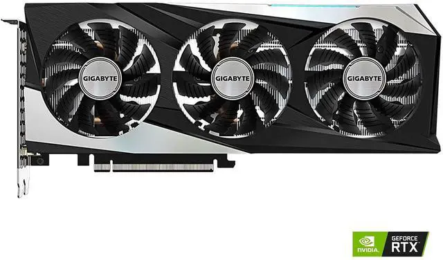 Alt view image 3 of 5 - GIGABYTE GeForce RTX 3060 Gaming OC 12G (REV2.0) Graphics Card, 3X WINDFORCE Fans, 12GB 192-bit GDDR6, GV-N3060 Video Card