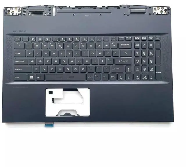 Main image of wzqrps New Replacement for MSI 9S7-17K314 GE76 Raider 11UG/11UH/11UE(MS-17K3) Laptop Upper Case Palmrest Full Colorful Backlit Keyboard Assembly Part MS-17K1 3077K1A421 MS-17K2 3077K1A421Y Blue