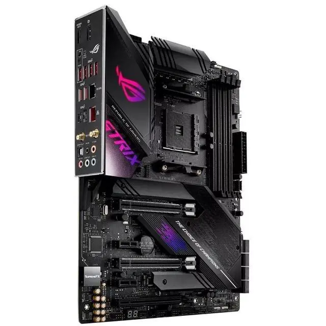 Alt view image 3 of 5 - ASUS ROG Strix X570-E Gaming ATX Motherboard- PCIe 4.0, Aura Sync RGB Lighting, 2.5 Gbps and Intel Gigabit LAN, WiFi 6 (802.11Ax), Dual M.2 Heatsinks