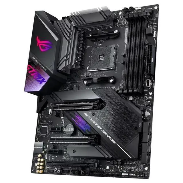 Alt view image 4 of 5 - ASUS ROG Strix X570-E Gaming ATX Motherboard- PCIe 4.0, Aura Sync RGB Lighting, 2.5 Gbps and Intel Gigabit LAN, WiFi 6 (802.11Ax), Dual M.2 Heatsinks