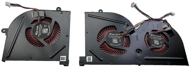 Alt view image 5 of 5 - Siakoocty CPU+GPU Cooling Fan for MSI GS63 GS63VR 6RF 6RF-001US 7RF 7RF-212UK GS73 GS73VR 6RF 6RF-005CA 7RF 7RE-004CN 7RG 7RG-026RU 7RG-039NL MS-16K2 MS-17B MS-17B1 BS5005HS-U2F1 BS5005HS-U2L1