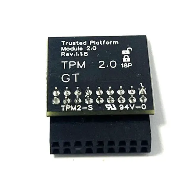 Alt view image 4 of 5 - TPM 2.0 Module LPC 18pin-1 SLB9665 for ASRock Z170,Z170 Pro4,Z170 Pro4D3,Z170 Pro4S,Z170 Extreme6,Z170 Extreme3,Z170 Extreme4,Z170 Extreme7+,Z170A-X1,Fatal1ty Z170 Gaming K4/Gaming K4D3/Gaming K6