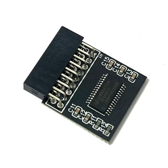 Alt view image 5 of 5 - TPM 2.0 Module LPC 18pin-1 SLB9665 for ASRock Z170,Z170 Pro4,Z170 Pro4D3,Z170 Pro4S,Z170 Extreme6,Z170 Extreme3,Z170 Extreme4,Z170 Extreme7+,Z170A-X1,Fatal1ty Z170 Gaming K4/Gaming K4D3/Gaming K6