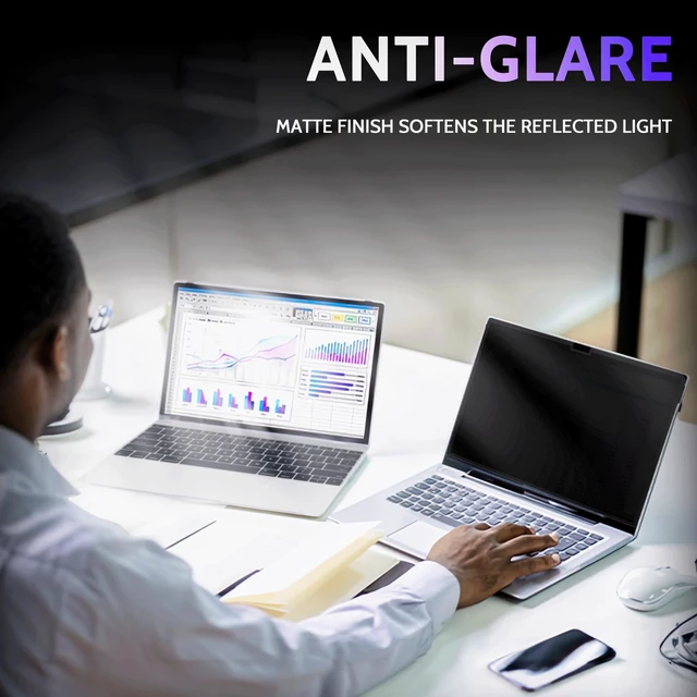 Alt view image 5 of 5 - Peslv NanoSuction Privacy Screen for MacBook Pro 16 Inch