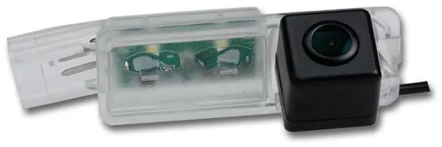 Main image of Waterproof Car Rear View Backup License Plate Light Camera Night Vision, Replacement for VW Golf5/V/Golf7 MK7/VII/Passat CC/Skoda Scirocco/Seat Leon/Seat Leon 5F/Lamando/Golf 5 V/Passat 3C Limouine