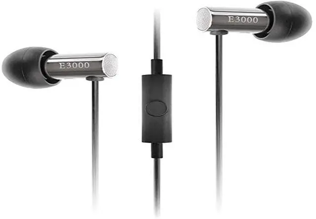 Alt view image 4 of 5 - Final FI-E3DSSC in Ear Isolating Earphones with Smartphone Controls and Microphone - Chrome/Black